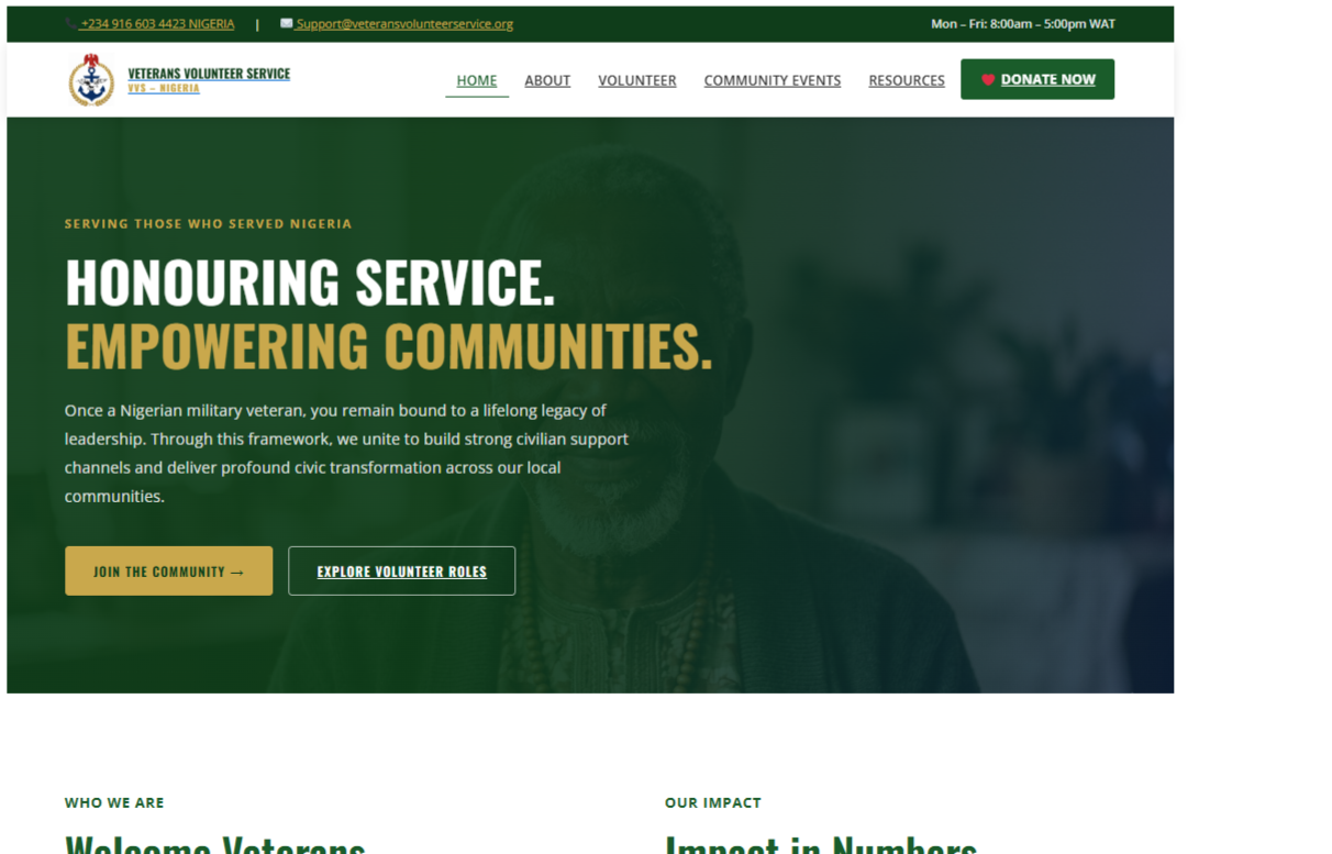 NGO Website Design